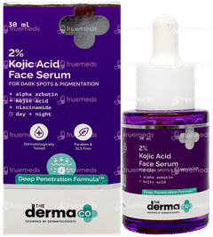 The Derma Co 2% Kojic Acid Face Serum 30Ml The Derma Co 2% Kojic Acid Face Serum 30Ml