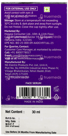 The Derma Co 2% Kojic Acid Face Serum 30Ml