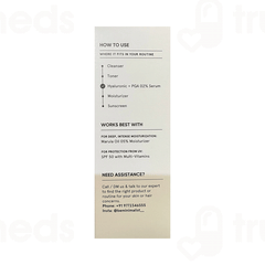 Minimalist Hyaluronic And Pga 02% Face Serum 30ml