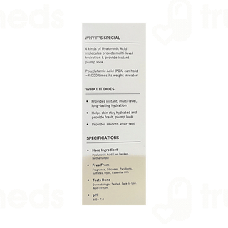 Minimalist Hyaluronic And Pga 02% Face Serum 30ml