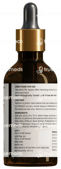 Myupchar Reduces Acne & Blemishes Face Serum 50ml