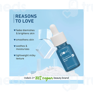 Plum Rice Water & Niacinamide 10% Serum 10ml