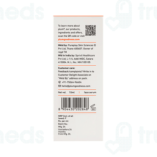 Plum Mandarin & Vitamin C 15% Serum 10ml