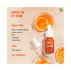 Plum Mandarin & Vitamin C 15% Serum 10ml