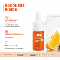 Plum Mandarin & Vitamin C 15% Serum 10ml