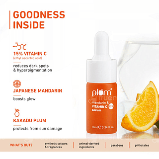 Plum Mandarin And Vitamin C 15% Serum 10ml