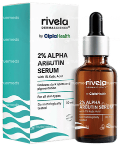 Rivela Dermascience 2% Alpha Arbutin With 1% Kojic Acid Serum 30ml