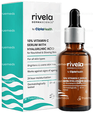 Rivela Dermascience 10% Vitamin C Serum With Hyaluronic Acid 30ml