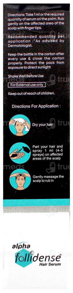 Alpha Follidense Hair Serum 60Ml Alpha Follidense Hair Serum 60Ml