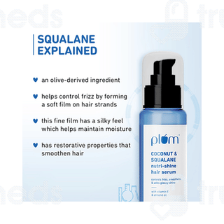 Plum Coconut & Squalane Nutri Shine Hair Serum 75Ml