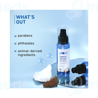 Plum Coconut & Squalane Nutri Shine Hair Serum 75Ml
