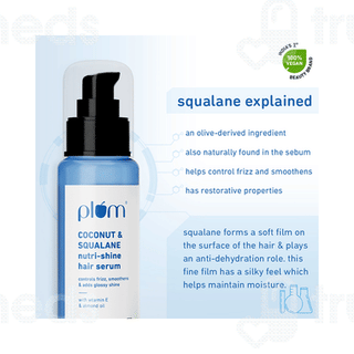 Plum Coconut & Squalane Nutri Shine Hair Serum 75Ml