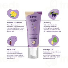 Sanfe Intimate Lightening Lemon And Mulberry Serum 50gm