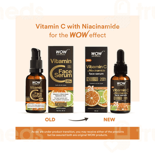 Wow Skin Science Vitamin C 20% Oil Free Face Serum 30ml