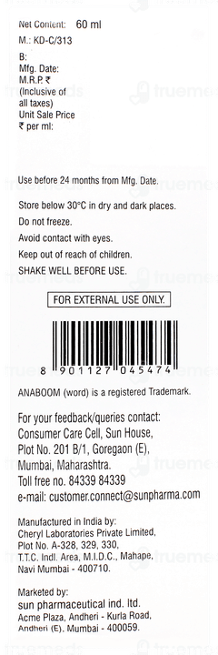 Anaboom Pro Advanced Hair Growth Serum 60ml