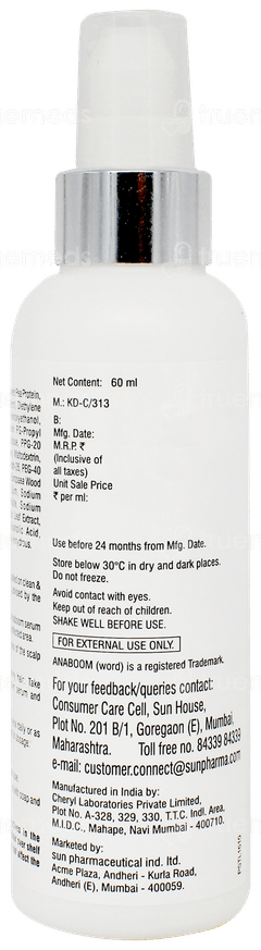 Anaboom Pro Advanced Hair Growth Serum 60ml