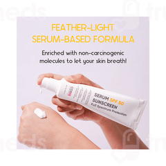 Cosiq Serum Spf 50 Sunscreen  100ml