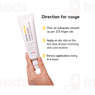 Cosiq Serum Spf 50 Sunscreen  100ml