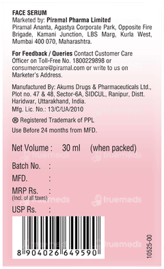 Lacto Calamine 10% Niacinamide Face Serum 30ml