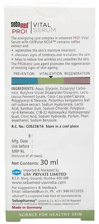 Sebamed Pro Vital Serum 30ml