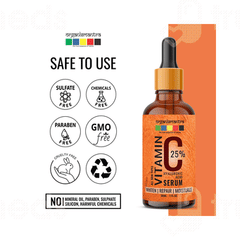 Organix Mantra Vitamin C 25% Hyaluronic Acid Serum 30ml