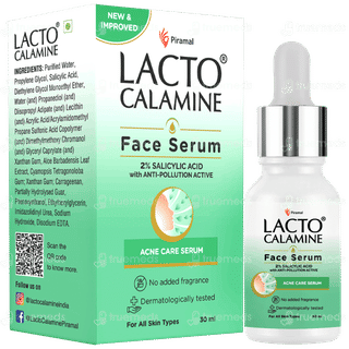 Lacto Calamine 2% Salicylic Acid Face Serum 30ml