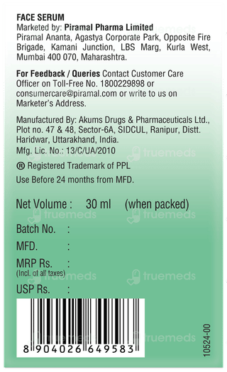 Lacto Calamine 2% Salicylic Acid Face Serum 30ml