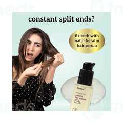 Inatur Keratin Hair Serum 50Ml