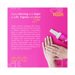 Habibs Skin Serum Refreshing Face Serum Tones Skin & Tightens Pores 100ml