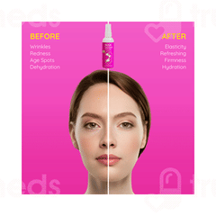 Habibs Skin Serum Refreshing Face Serum Tones Skin & Tightens Pores 100ml