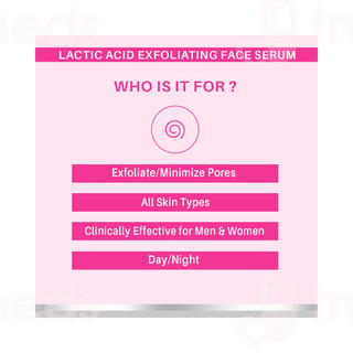 Dermora Lactic Acid Exfoliating Face Serum 30Ml