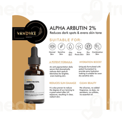 Vandyke Alpha Arbutin 02% Face Serum 30ml