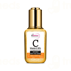 St Botanica Vitamin C 20%, E & Hyaluronic Acid 24K Gold Night Face Serum 25Ml