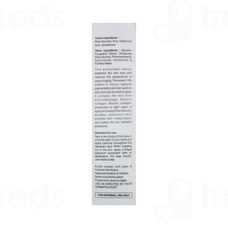 Dermabay Vitamin C 10% + Hyaluronic Acid 1% Serum 30ml