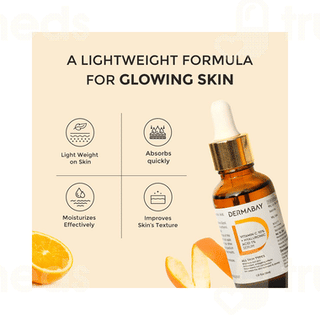 Dermabay Vitamin C 10% + Hyaluronic Acid 1% Serum 30ml