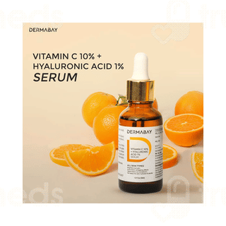 Dermabay Vitamin C 10% + Hyaluronic Acid 1% Serum 30ml