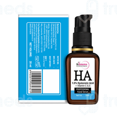 St Botanica Ha Hyaluronic Acid 1.5% + Vitamin C & E Professional Facial Serum 20Ml