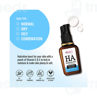 St Botanica Ha Hyaluronic Acid 1.5% + Vitamin C & E Professional Facial Serum 20Ml