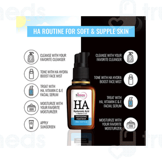 St Botanica Ha Hyaluronic Acid 1.5% + Vitamin C & E Professional Facial Serum 20Ml