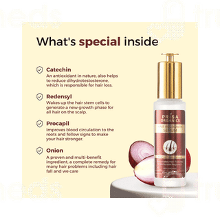 Prisa Organics Hair Regrowth Serum 45Ml