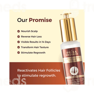 Prisa Organics Hair Regrowth Serum 45Ml