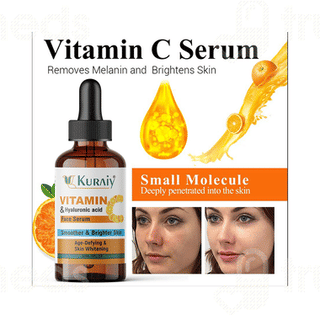 Kuraiy Vitamin C & Hyaluronic Acid Face Serum 30ml