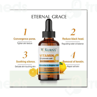 Kuraiy Vitamin C & Hyaluronic Acid Face Serum 30ml