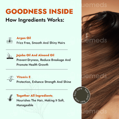 Al Ziba Cares Moroccan Argan Hair Serum 50ml