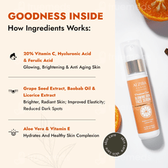 Al Ziba Cares 20% Vitamin C Glowing Face Serum 50ml