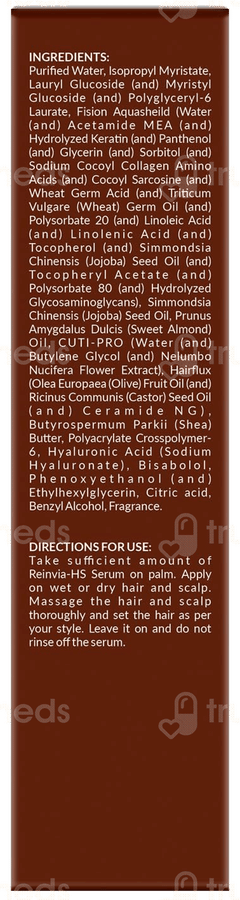 Reinvia Hs Hair & Scalp Protector Serum 90ml
