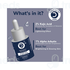 Dermistry Pure 2% Kojic Acid 1% Alpha Arbutin Pigmentation Face Serum 30Ml