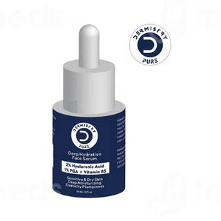 Dermistry Pure 2% Hyaluronic Acid 5% Pga + Vitamin B5 Deep Hydration Face Serum 30ml