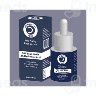 Dermistry Pure 10% Snail Mucin 2% Hyaluronic Acid Anti Aging Face Serum 30Ml