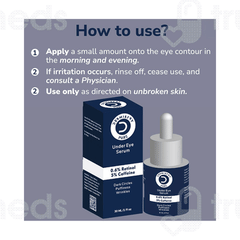 Dermistry Pure 0.6% Retinol 5% Caffeine Under Eye Serum 30ml